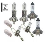Kit Lampada Milha Farol Alto Baixo H1 H3 H7 T10 Foco Duplo Kit Lampada Milha Farol Alto Baixo H1 H3 H7 T10 Foco Duplo