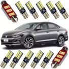 Kit Lâmpada Novo Polo Virtus Led Canbus 12v Iluminação 6500k Kit Lâmpada Novo Polo Virtus Led Canbus 12v Iluminação 6500k