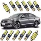 Kit Lâmpada Novo Polo Virtus Led Canbus 12v Iluminação 6500k Kit Lâmpada Novo Polo Virtus Led Canbus 12v Iluminação 6500k