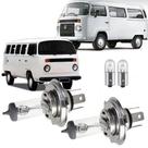 Kit Lâmpada Perua Kombi Faróis Lanterna Dianteira