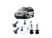 Kit Lampada Super Branca Farol E Milha Zafira 2001 Até 2012..