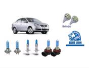 Kit Lâmpada Super Branca + Led Polo Farol E Milha 2007/2010