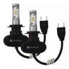 Kit Lampada Super Led E-tech H3 H4 H7 H8 H11 H27 HB3 HB4 8000k Ultra Led 6000 Lúmens 12v 40w