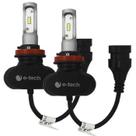 Kit Lampada Super Led E-tech H3 H4 H7 H8 H11 H27 HB3 HB4 8000k Ultra Led 6000 Lúmens 12v 40w