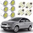 Kit Lâmpada Super Led Fiat Grand Siena 2012 2013 2014 2015