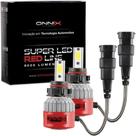 Kit Lâmpada Super Led Red Line H16 8000 Lumens 6000k - Onnix Auto Parts