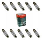 Kit Lâmpada Torpedo 12volts 35mm Lanterna Cabine Original