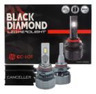 Kit Lâmpada Ultra LED 9012 HIR2 Black Diamond 9000lm 6000K Canbus Corolla IX35 JR8