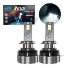 Kit Lâmpada Ultra LED Premium H3 Zeus 16000 Lumens 6000K Super Branca Canceller 12V 24V Kit Lâmpada Ultra LED Premium H3 Zeus 16000 Lumens 6000K Super Branca Canceller 12V 24V