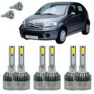 Kit Lâmpadas Citroën C3 2003 A 2012 Farol Alto Baixo E Milha Kit Lâmpadas Citroën C3 2003 A 2012 Farol Alto Baixo E Milha
