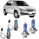 Kit lampadas classic 2010 11 12 13 14 15 2016 super brancas