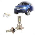 Kit Lâmpadas de Led Code Nano Micro 8000k Farol Baixo Amarok 2011 2012 2013 2014 2015 até 2024