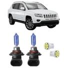 Kit Lâmpadas Farol Baixo Compass 2014 2015 2016