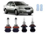 Kit Lampadas Farol Corolla 2003 2004 2005 2006 2007