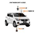 Kit Lâmpadas Farol LED Fiat Mobi 2017 a 2025 6500K Luz Branca Y3 Kit Lâmpadas Farol LED Fiat Mobi 2017 a 2025 6500K Luz Branca Y3