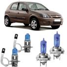 Kit lampadas gm celta 2000 01 02 03 04 05 2006 super brancas