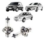 Kit lampadas halogena foco simples para gm astra/celta/classic/corsa/corsa classic/vectra/tracker 12v 55w