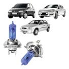 Kit lampadas halogena super branca foco simples p/ gm astra/celta/classic/corsa/corsa/classic/vectra/tracker 12v 55w