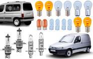 Kit lampadas halogenas berlingo 1999 00 01 02 03 04 05 06 07