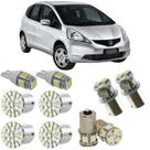 Kit lâmpadas led 6000k lanternas honda fit 2009 a 2013 Kit lâmpadas led 6000k lanternas honda fit 2009 a 2013