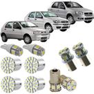Kit lâmpadas led 6000k lanternas palio g2 g3 g4