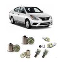 kit Lâmpadas Led 6000k Lanternas Versa 2011 A 2017