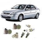 Kit lâmpadas led 6000k lanternas xsara 1998 a 2003