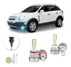 Kit Lampadas Led Chevrolet Captiva 2013 H11 Hb3 20000lm6500k