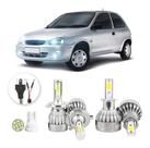 Kit Lampadas Led Chevrolet Corsa 1994 A 2001 H4 H3 20000lm