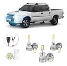 Kit Lampadas Led Chevrolet S10 2001 A 2011 H1 H1 H7 20000lm