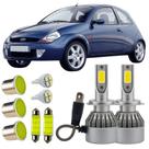 Kit Lampadas Led Farol Baixo Ford Ka 1997/2006 Teto Placa Ré
