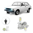 Kit Lampadas Led Fiat 147 1976 A 1986 H4 20000lm