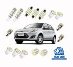 Kit Lâmpadas Led Ford Fiesta/focus Teto/ré/placa/farolete