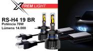 kit Lâmpadas Led H4 Xtrem Light Roadstar