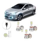 Kit Lampadas Led Honda City 2015 A 2020 Hb3 H11 H11 20000lm