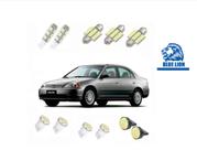 Kit Lâmpadas Led Honda Civic 2001 Até 2006 Branco Kit Lâmpadas Led Honda Civic 2001 Até 2006 Branco