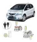 Kit Lampadas Led Honda Fit 2009 A 2012 H11 H4 20000lm Kit Lampadas Led Honda Fit 2009 A 2012 H11 H4 20000lm