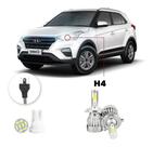 Kit Lampadas Led Hyundai Creta 1.6 2017 A 2020 H4 120000lm