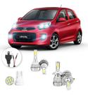 Kit Lampadas Led Kia Picanto 2011 A 2016 H27 H4 20000lm Kit Lampadas Led Kia Picanto 2011 A 2016 H27 H4 20000lm