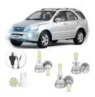 Kit Lampadas Led Kia Sorento 2004 A 2009 H27 H1 H7 20000lm Kit Lampadas Led Kia Sorento 2004 A 2009 H27 H1 H7 20000lm