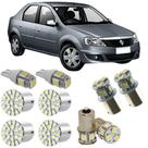 Kit lâmpadas led lanternas logan 2007 08 09 10 11 12 2013