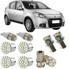Kit lâmpadas led lanternas sandero 2008 09 10 11 12 a 2018