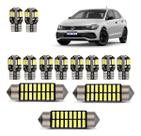 Kit Lampadas Led Premiun Vw Polo 2024 /2025 Canbus T10 Branco Branco-frio