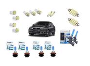 Kit Lampadas Led Super Branca Civic 2014 2015 2016 Farolete