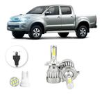 Kit Lampadas Led Toyota Hilux 2006 A 2008 H4 20000lm