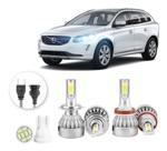 Kit Lampadas Led Volvo Xc60 2014 A 2017 H7 H9 20000lm