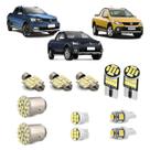 Kit Lâmpadas Led Vw Gol Saveiro Cross G5 G6 G7 Branco-frio