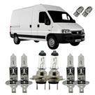 Kit Lâmpadas Originais 3200K Fiat Ducato Alto Baixo Milha
