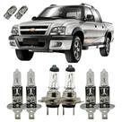Kit Lâmpadas Originais Gm S10 PitBull Alto Baixo Milha 3200K