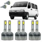Kit Lâmpadas Peugeot Boxer 1999 A 2014 Alto Baixo E Milha